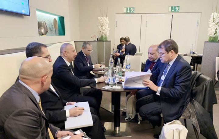 İlham Əliyev Avropa bankının prezidenti ilə görüşdü
