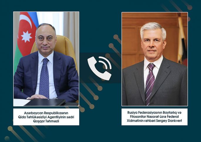 AQTA sədrinin "Rosselxoznadzor" rəhbəri danışığı olub - ALMA VƏ POMİDOR...