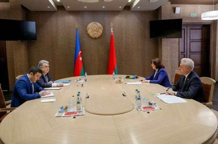 Azərbaycan-Belarus müştərək müəssisələrinin yaradılması məsələləri müzakirə edilib