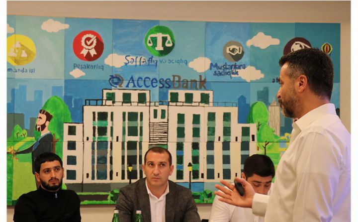 Türkiyənin məşhur biznes konsultantı AccessBank əməkdaşları üçün təlim keçdi