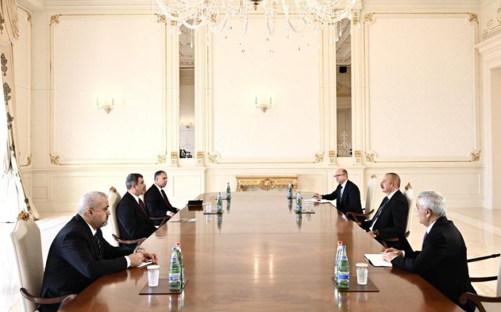 İlham Əliyev İraqın neft nazirini qəbul edib - YENİLƏNİB