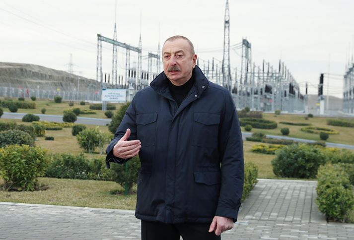 Prezident müsahibə verib