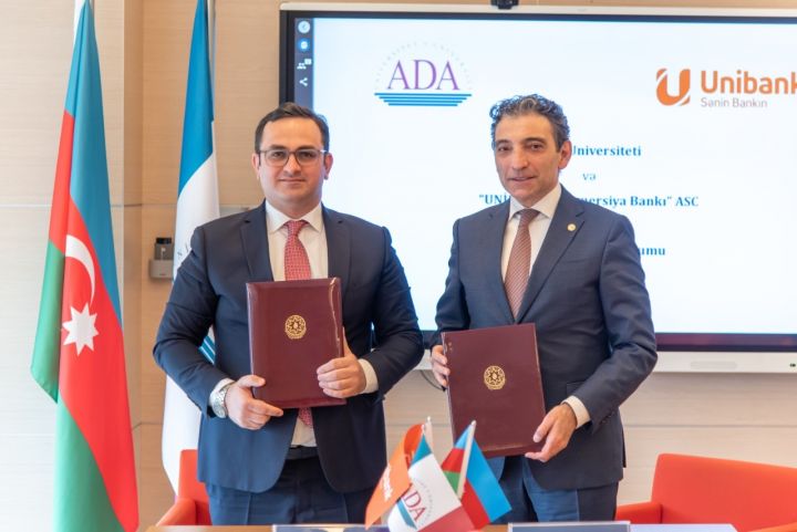 Unibankla  ADA Universiteti arasında Anlaşma Memorandumu imzalanıb