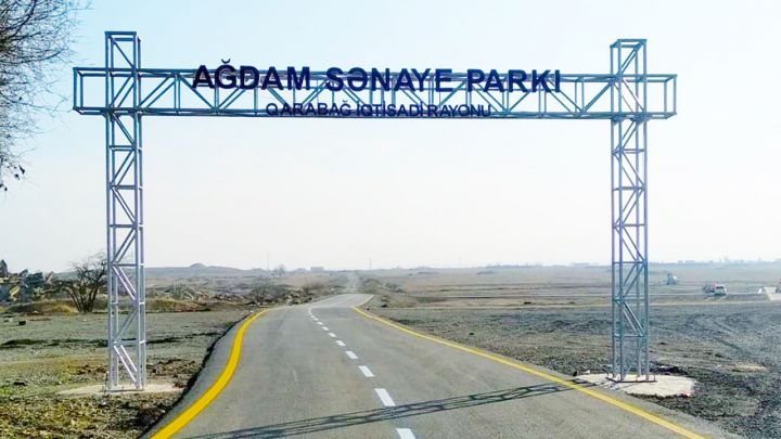 Ağdam Sənaye Parkında yeni qeyri-rezident qeydiyyata alınıb