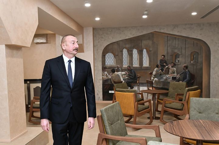 Bakıda bazar kompleksi istifadəyə verildi - PREZİDENT VƏ BİRİNCİ XANIM TANIŞ OLUBLAR