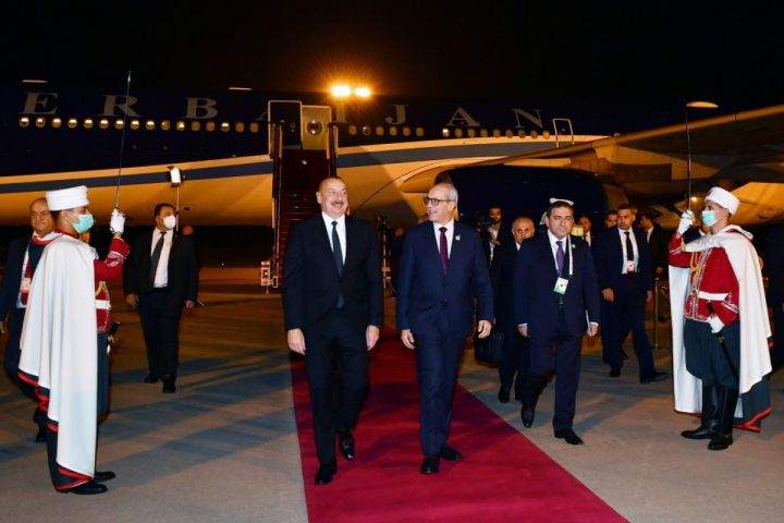 İlham Əliyev Afrika ölkəsinə getdi
