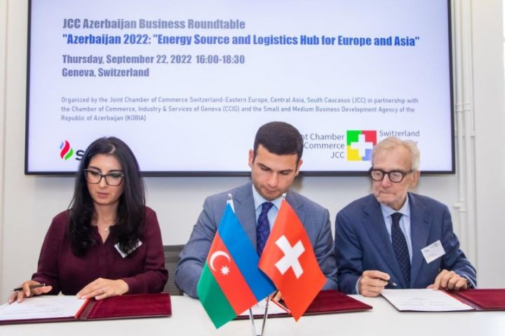 KOBİA “Swiss Alternative Financing” şirkətil' anlaşıb
