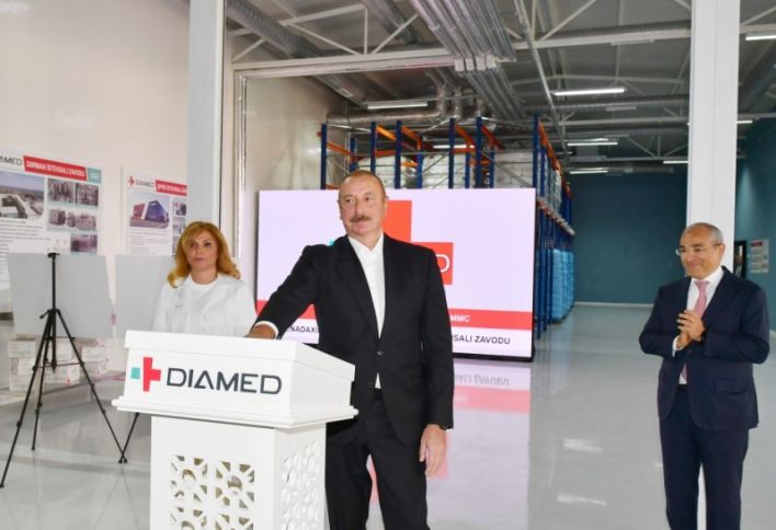 Bakıda dərman zavodu işə salındı