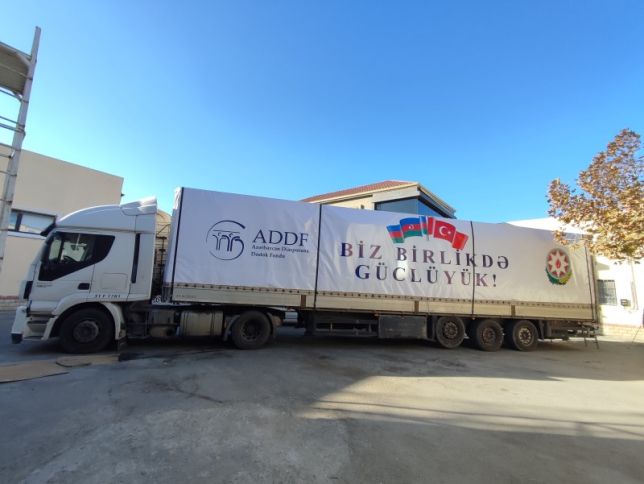 Azərbaycandan Kahramanmaraşa növbəti yardım