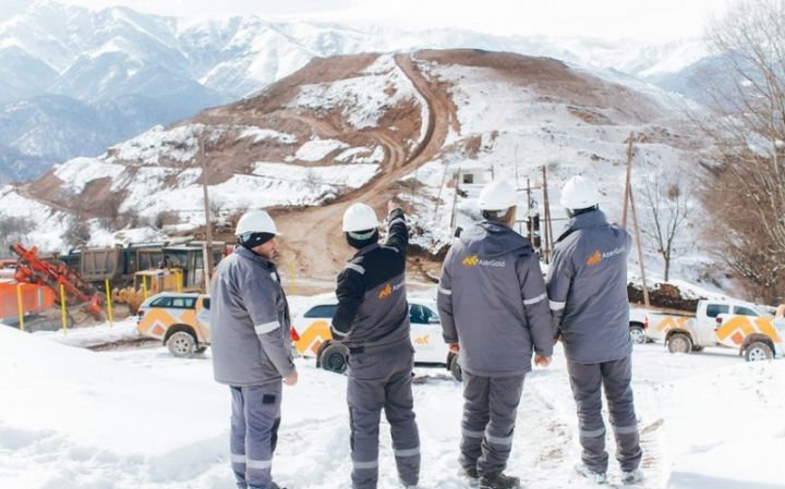 Azərbaycanda 300 min unsiyaya yaxın ehtiyatı olan qızıl yatağında hasilat işlərinə başlandı