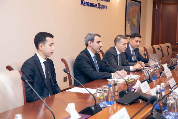 ‘’Azərbaycan Dəmir Yolları’’ Dünya Bankı ilə ‘’Orta Dəhliz’’in inkişaf perspektivlərini müzakirə etdi
