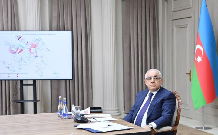 Baş nazir sel və daşqınlarla əlaqədar müşavirə keçirib, tapşırıqlar verib