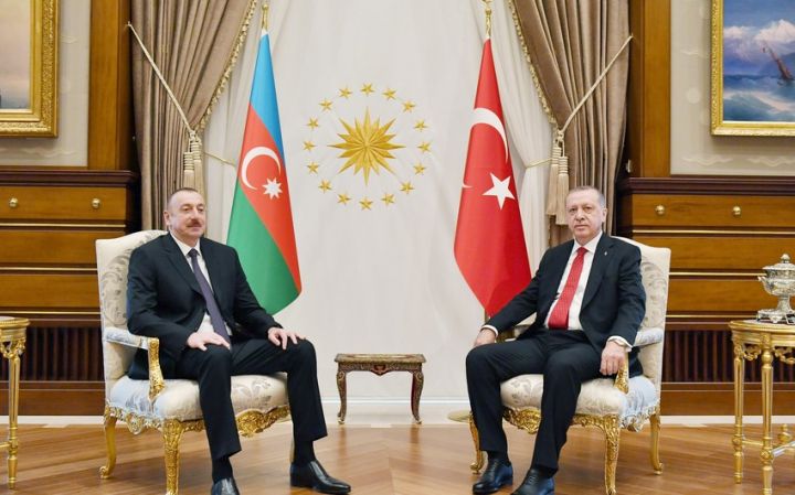 Əliyev Ərdoğanla görüşüb