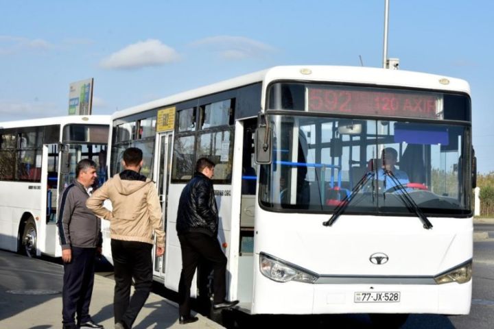 Abşeronda 592 və 567 nömrəli marşrut xətlərində ödəniş “BakıKart”la olacaq