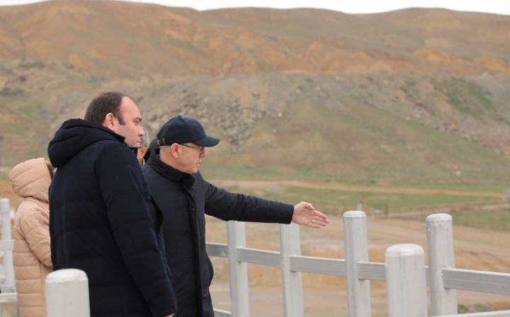 “Xudafərin” və “Qız Qalası” hidroqovşaqlarında işlərin 96%-i yekunlaşıb