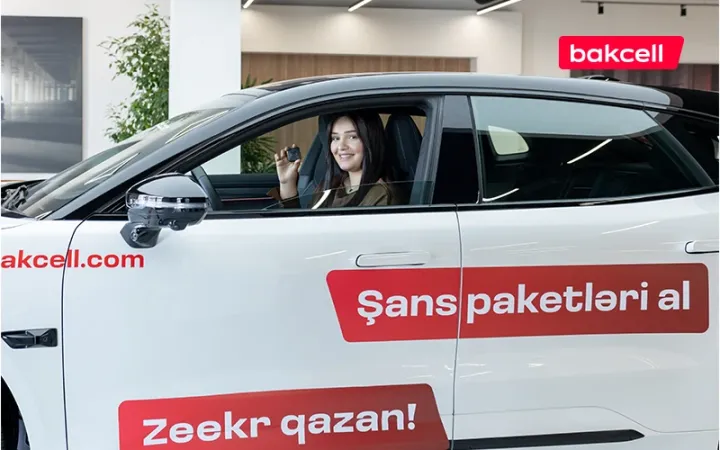 Nərmin Əmrahova Bakcell-in lotereyasında “Zeekr 001”  uddu