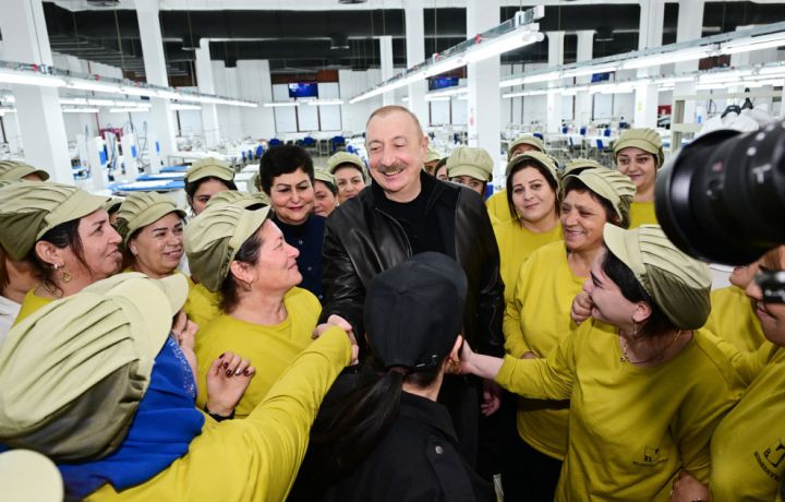 1 milyona yaxın köynək istehsal ediləcək, xarici ölkələrə göndəriləcək - Xankəndidə nəhəng tikiş fabriki