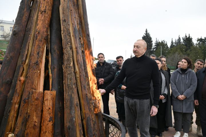 Prezident Novruz bayramı münasibətilə Azərbaycan xalqını təbrik edib
