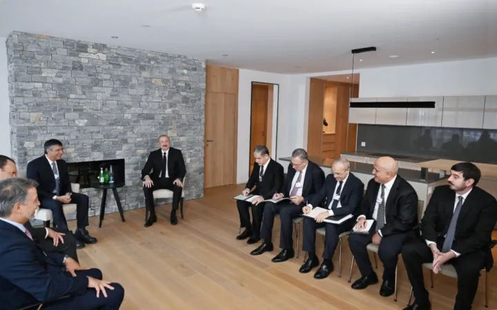 Prezident İlham Əliyev Braziliyanın “BTG Pactual” şirkətinin sədri ilə görüşüb